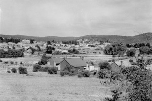 View of Cooma Township, 1947; Peter Woolley Collection.