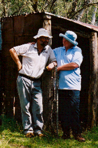 Photo of Alf Sinfeld and Barbara Seymour