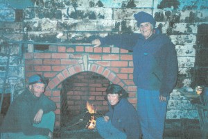 The Keystone was found and inserted in the fireplace. May 1999