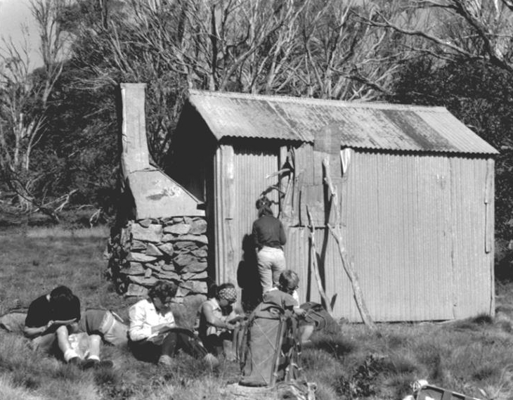 Photo of Moulds Hut in nineteen seventy five