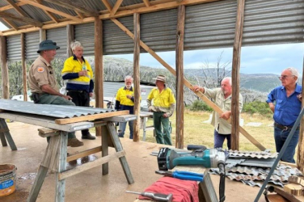 Kosciuszko huts rebuild update